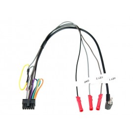 Connects2 Adaptateur pour Peugeot 307 pour connecter votre autoradio aux  commandes volant