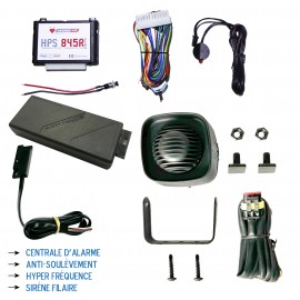 PACK ALARME HYPER FREQUENCE ANTI-SOULEVEMENT ET SIRENE FILAIRE