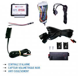 PACK ALARME VOLUMETRIE NOIR AVEC ANTI-SOULEVEMENT