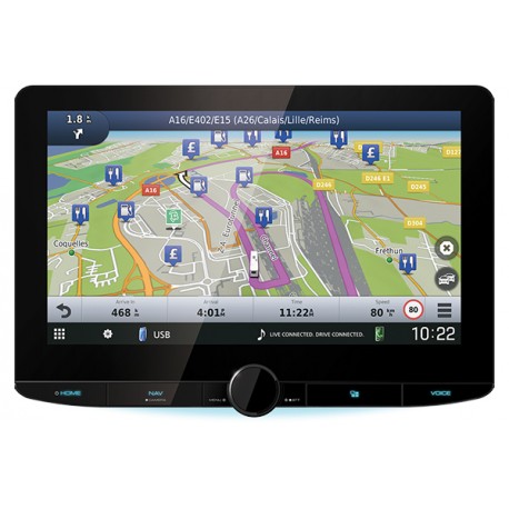 TABLETTE 10.1" GPS Truck et Camping-Car KENWOOD