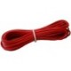 Câble électrique Longueur 10 m, rouge, 2 mm²