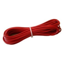 Câble électrique Longueur 10 m, rouge, 2 mm²