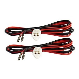 AERZETIX: Rallonge 16cm connecteur fiche ISO 16PIN 8+8 pour autoradio  précâblée Faisceau Universel Alimentation+Son Haut parleurs Enceintes mâle