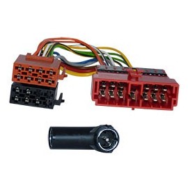 Faisceau de raccordement autoradio 4 HP NN ISO (avec adaptateur antenne)