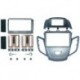 Support autoradio double DIN métal + casquette FORD