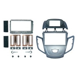 Support autoradio double DIN métal + casquette FORD