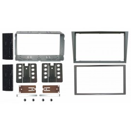 Support décor autoradio double DIN OPEL