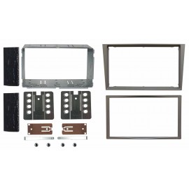 Support décor autoradio double DIN OPEL