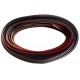 Câble d'alimentation HP 2 x 0,5 mm2 noir et rouge